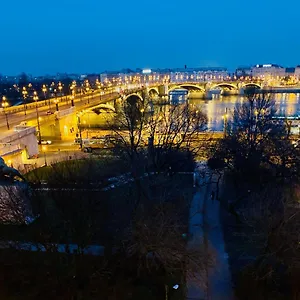 Danube Panorama , Budapest Hungary